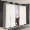 New Wohnen Schlafzimmerschrank mit Metallgriffen - Tivierto I