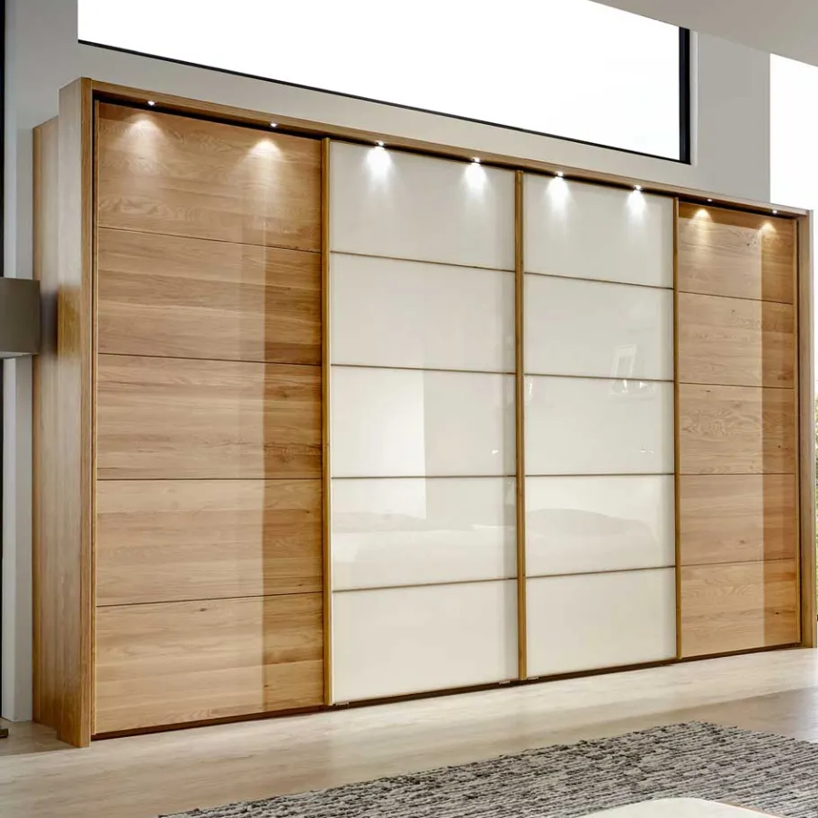 Discount Wohnen Schlafzimmerschrank Waruna mit Schiebetüren
