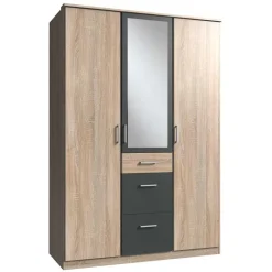 Wohnen Schlafzimmerschrank 135x199x58 cm - Danah