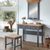 Sale Wohnen Schminkkommode Möbelset im Landhaus Look - Cempino (dreiteilig)