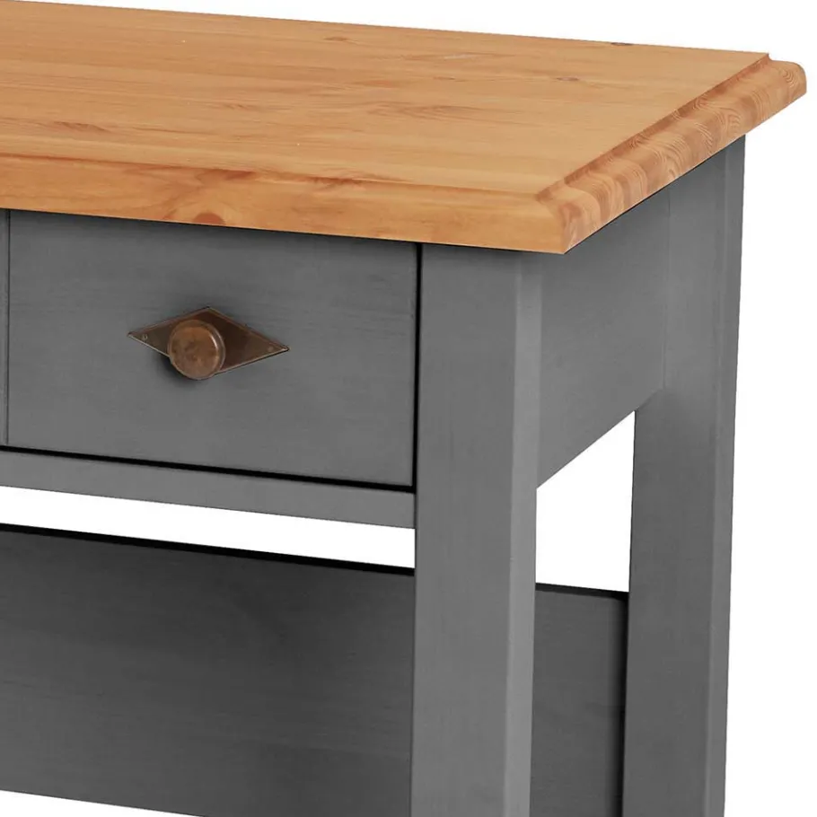 Sale Wohnen Schminkkommode Möbelset im Landhaus Look - Cempino (dreiteilig)