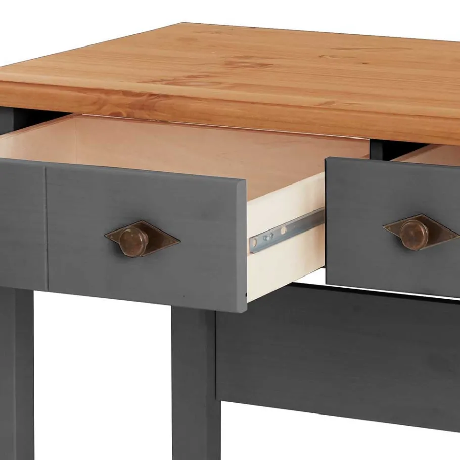 Sale Wohnen Schminkkommode Möbelset im Landhaus Look - Cempino (dreiteilig)