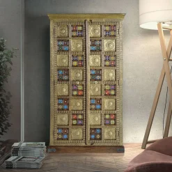 New Wohnen Schrank im Orient Design mit bunten Kacheln - Danascov