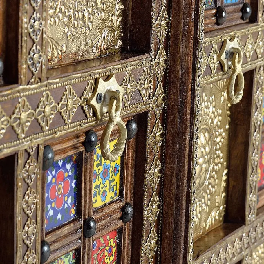 New Wohnen Schrank im Orient Design mit bunten Kacheln - Danascov