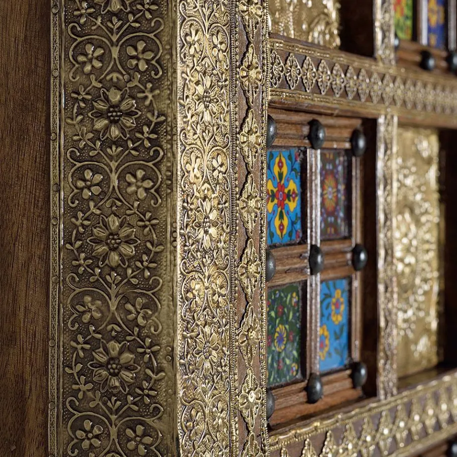 New Wohnen Schrank im Orient Design mit bunten Kacheln - Danascov