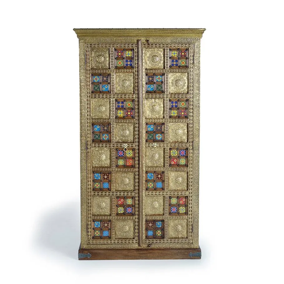 New Wohnen Schrank im Orient Design mit bunten Kacheln - Danascov