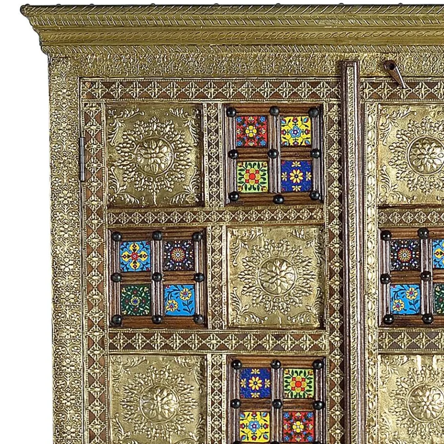 New Wohnen Schrank im Orient Design mit bunten Kacheln - Danascov