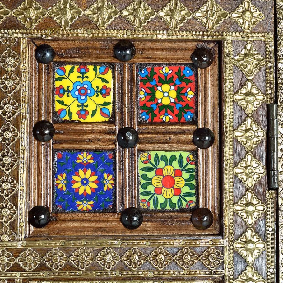 New Wohnen Schrank im Orient Design mit bunten Kacheln - Danascov