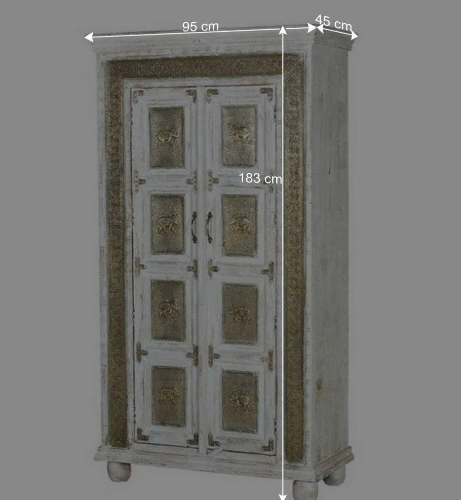 Hot Wohnen Schrank mit Elefanten und Ornamenten - Sevenzina
