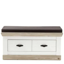 Outlet Wohnen Schrank mit Spiegeltür & Garderobe - Nedita (dreiteilig)