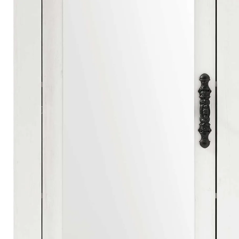 Outlet Wohnen Schrank mit Spiegeltür & Garderobe - Nedita (dreiteilig)