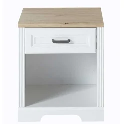 Clearance Wohnen Schreibtisch & Rollcontainer Set - Mehady (dreiteilig)
