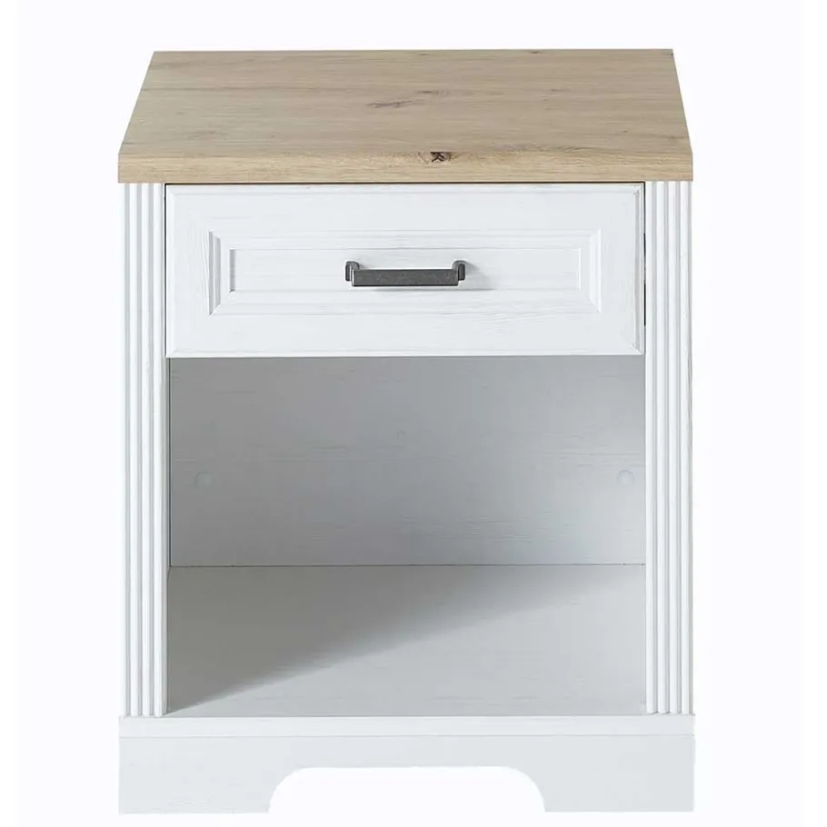 Clearance Wohnen Schreibtisch & Rollcontainer Set - Mehady (dreiteilig)