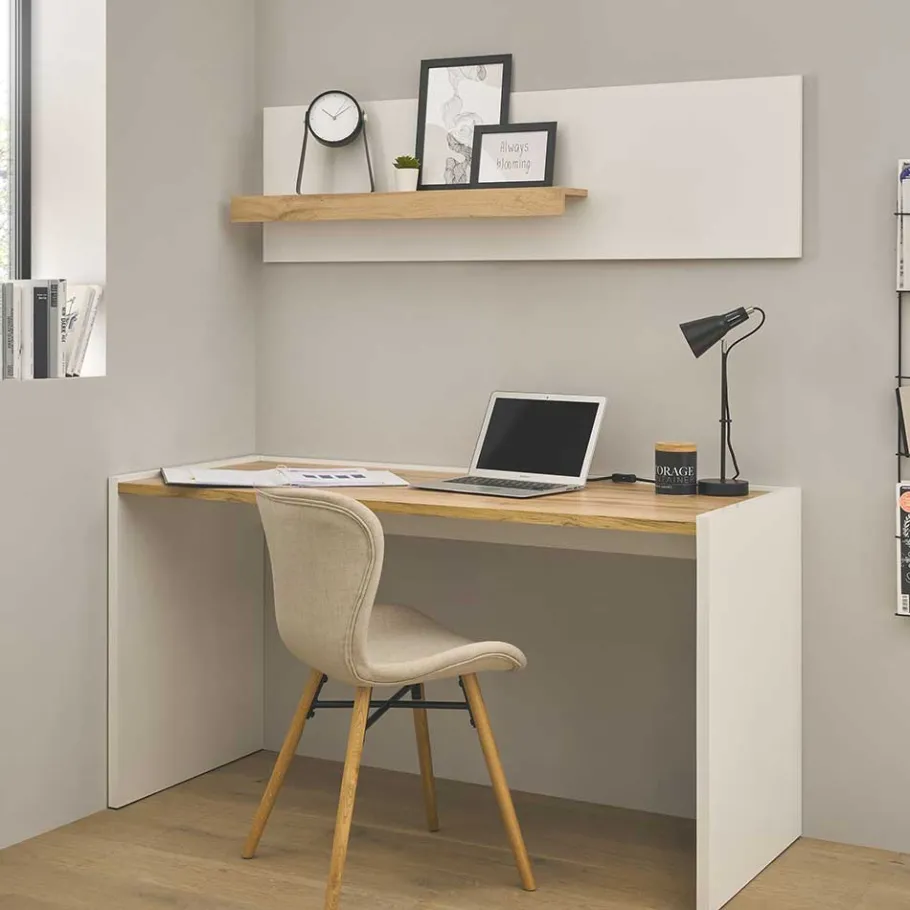 Wohnen Schreibtisch & Wandboard modern - Nonessia (zweiteilig)