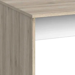 Clearance Wohnen Schreibtisch in Eiche San Remo & Weiß - Abrud