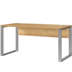 Discount Wohnen Schreibtisch in Wildeiche Optik 160x80 cm - Axel