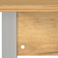Discount Wohnen Schreibtisch in Wildeiche Optik 160x80 cm - Axel