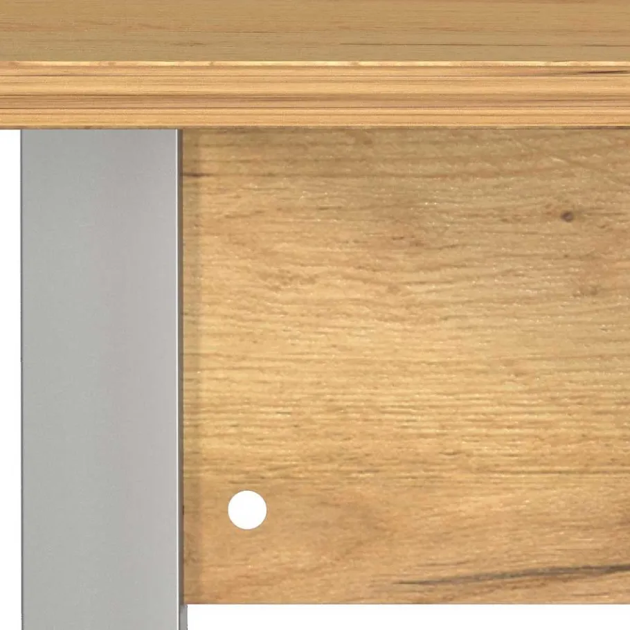 Discount Wohnen Schreibtisch in Wildeiche Optik 160x80 cm - Axel