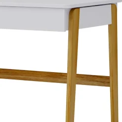 Discount Wohnen Schreibtisch mit Regal im Hausdesign - Mounty (zweiteilig)