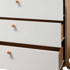 Wohnen 6-Schubladen-Kommode im Scandi Chic - Jendren