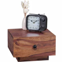 New Wohnen Schubladen-Nachttisch Hoslo quadratisch 40x40cm