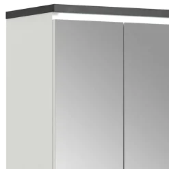 Outlet Wohnen Schuhschrank mit vier Spiegeltüren - Suad