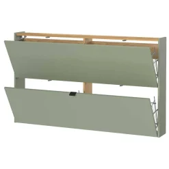 Online Wohnen Schuhschrank und Spiegel Set - Point (zweiteilig)