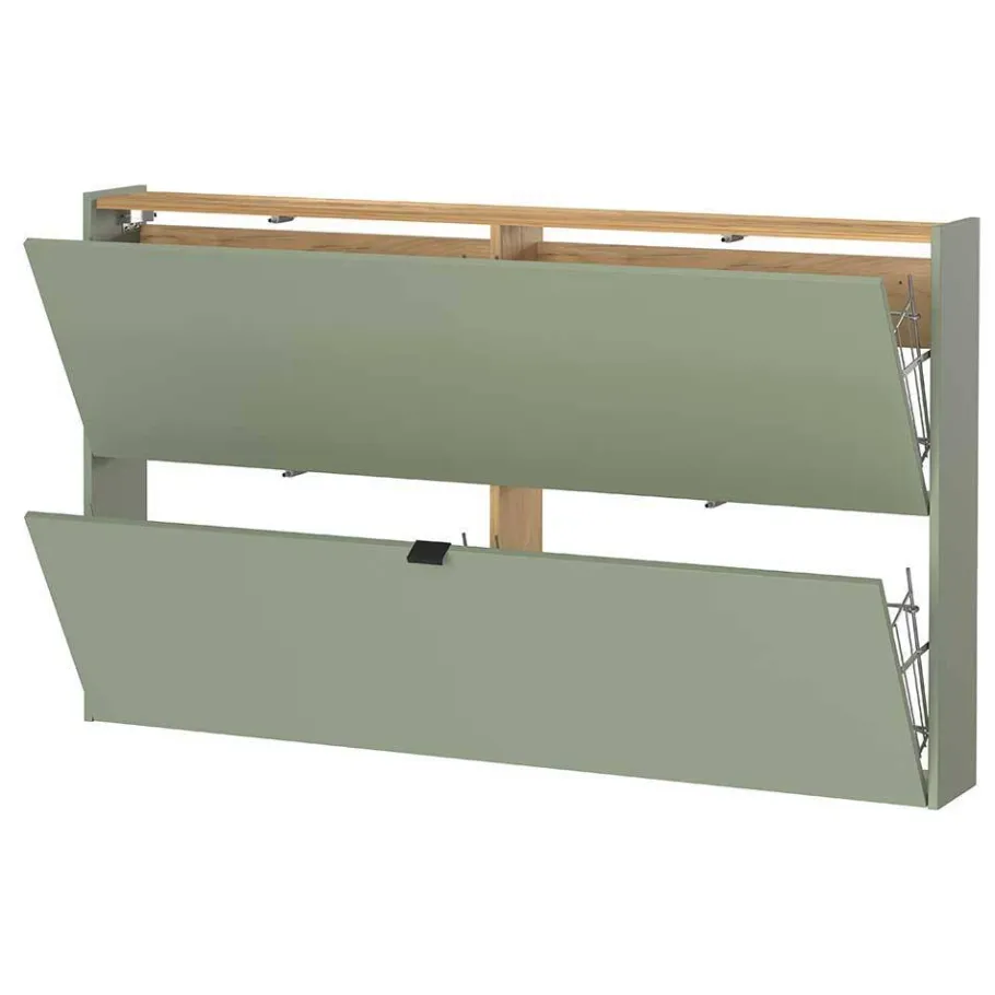 Online Wohnen Schuhschrank und Spiegel Set - Point (zweiteilig)