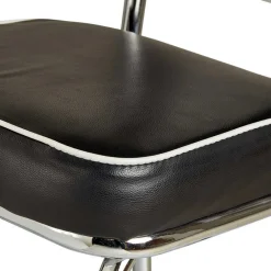 Online Wohnen Schwarz Weißes Bartisch Set Barataria im Retro Diner Style (fünfteilig)