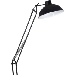 Clearance Wohnen Schwarze Stehleuchte im Retro Design - Cretas