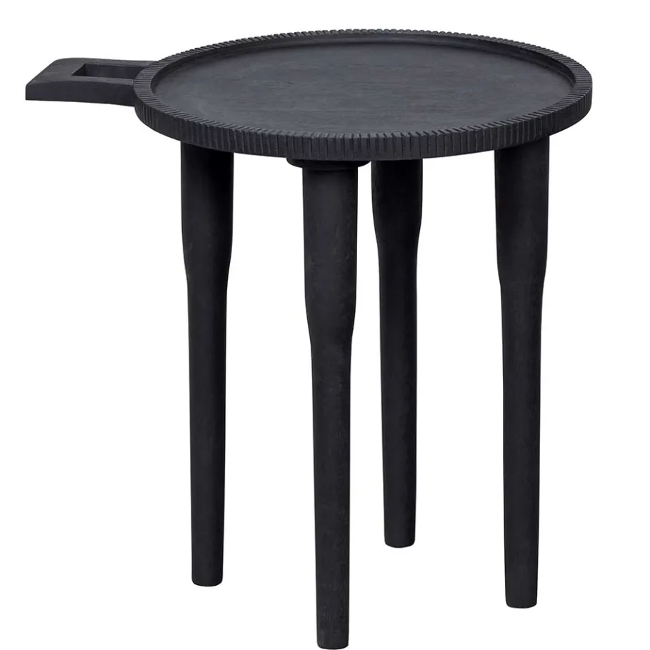 Clearance Wohnen Schwarzer Beistelltisch 43x41x35 cm - Natures