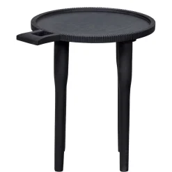 Clearance Wohnen Schwarzer Beistelltisch 43x41x35 cm - Natures