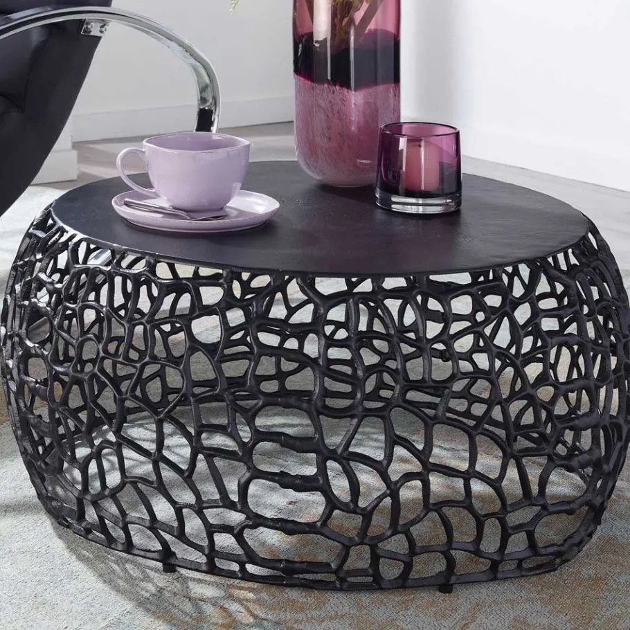 Clearance Wohnen Schwarzer Designtisch fürs Wohnzimmer - Ernestan