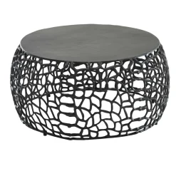 Clearance Wohnen Schwarzer Designtisch fürs Wohnzimmer - Ernestan