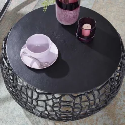 Clearance Wohnen Schwarzer Designtisch fürs Wohnzimmer - Ernestan