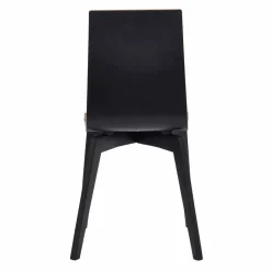Sale Wohnen Schwarzer Holzstuhl mit Eiche - Join (2er Set)