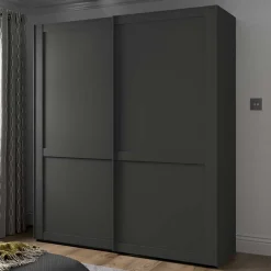 Online Wohnen Schwebetüren-Schlafzimmerschrank im Landhausstil - Mataram