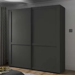 Online Wohnen Schwebetüren-Schlafzimmerschrank im Landhausstil - Mataram