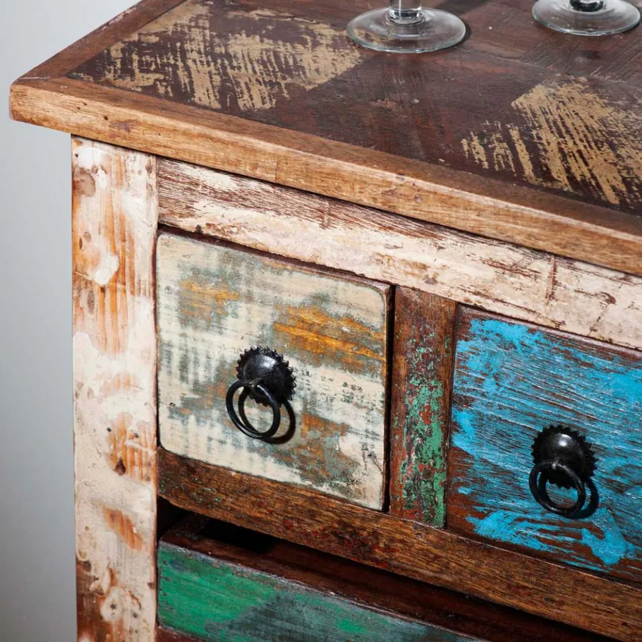 New Wohnen Servierwagen Jamaica im Vintage Design