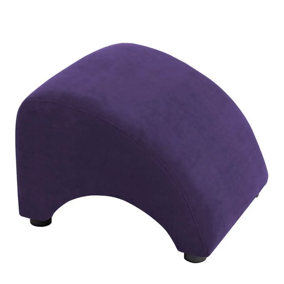 Clearance Wohnen Sessel aus Velours in Violett - Cregorian