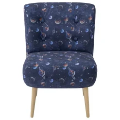 Best Wohnen Sessel in Blau mit Planeten und Sternen - Marcs