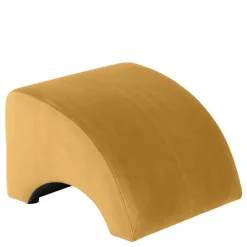 Discount Wohnen Sessel in Gelb und Nussbaum Braun - Nikaragva