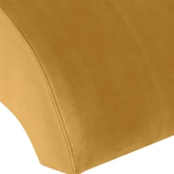 Discount Wohnen Sessel in Gelb und Nussbaum Braun - Nikaragva