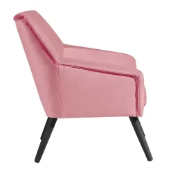 Online Wohnen Sessel in Rosa und Schwarz - Lanaca