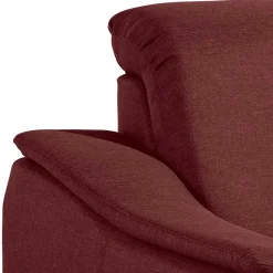 Sale Wohnen Sessel in Rot und Nussbaum Braun - Capital