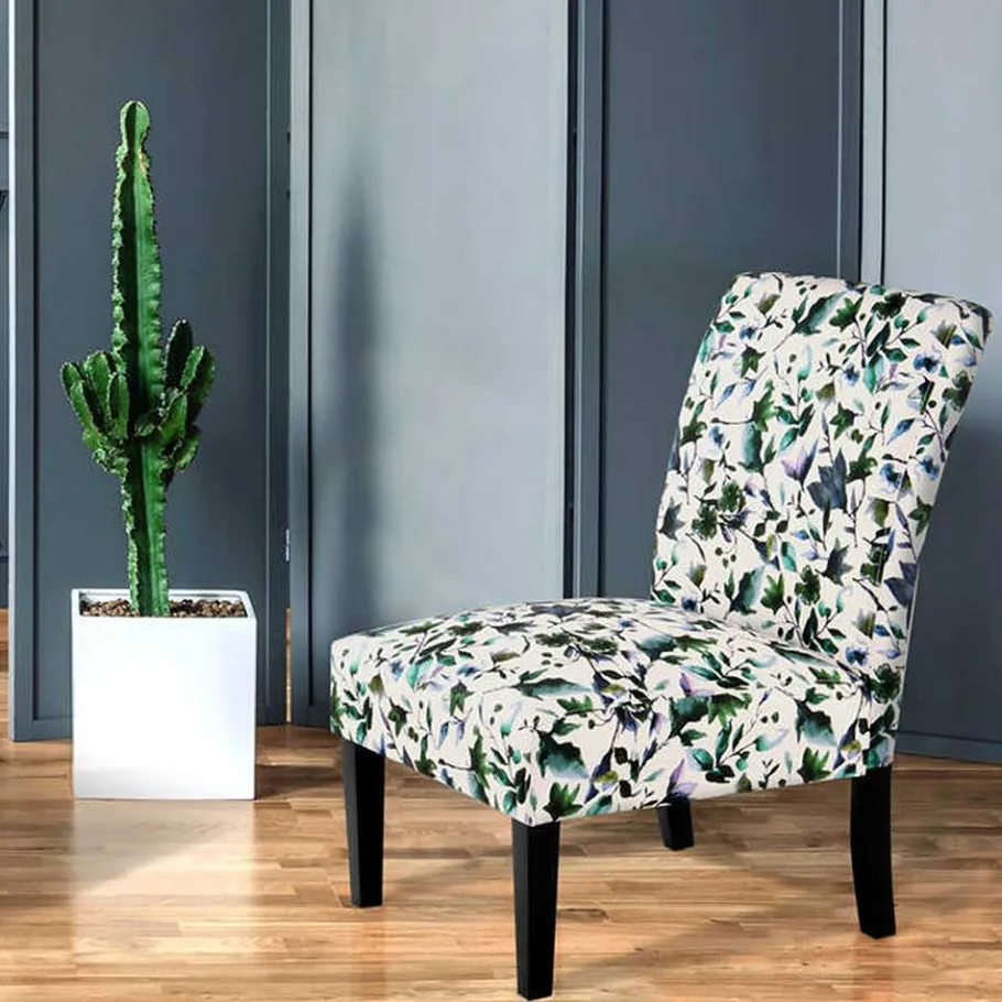 Hot Wohnen Sessel mit Blumen Muster - May