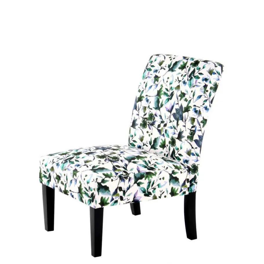 Hot Wohnen Sessel mit Blumen Muster - May