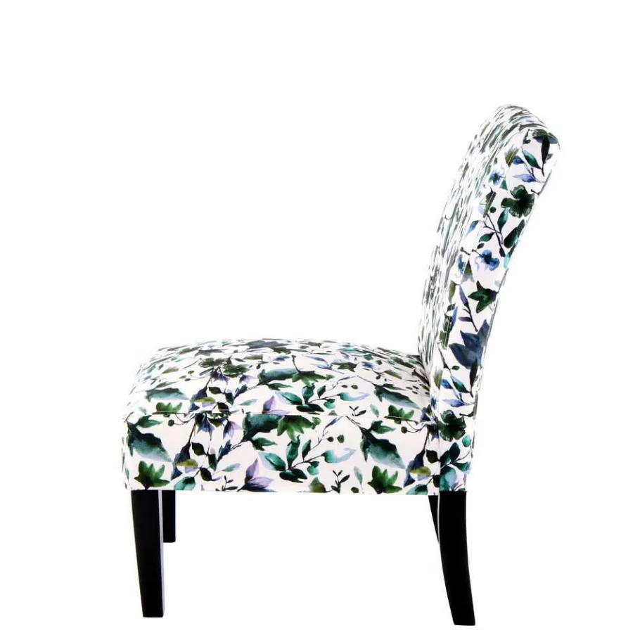 Hot Wohnen Sessel mit Blumen Muster - May