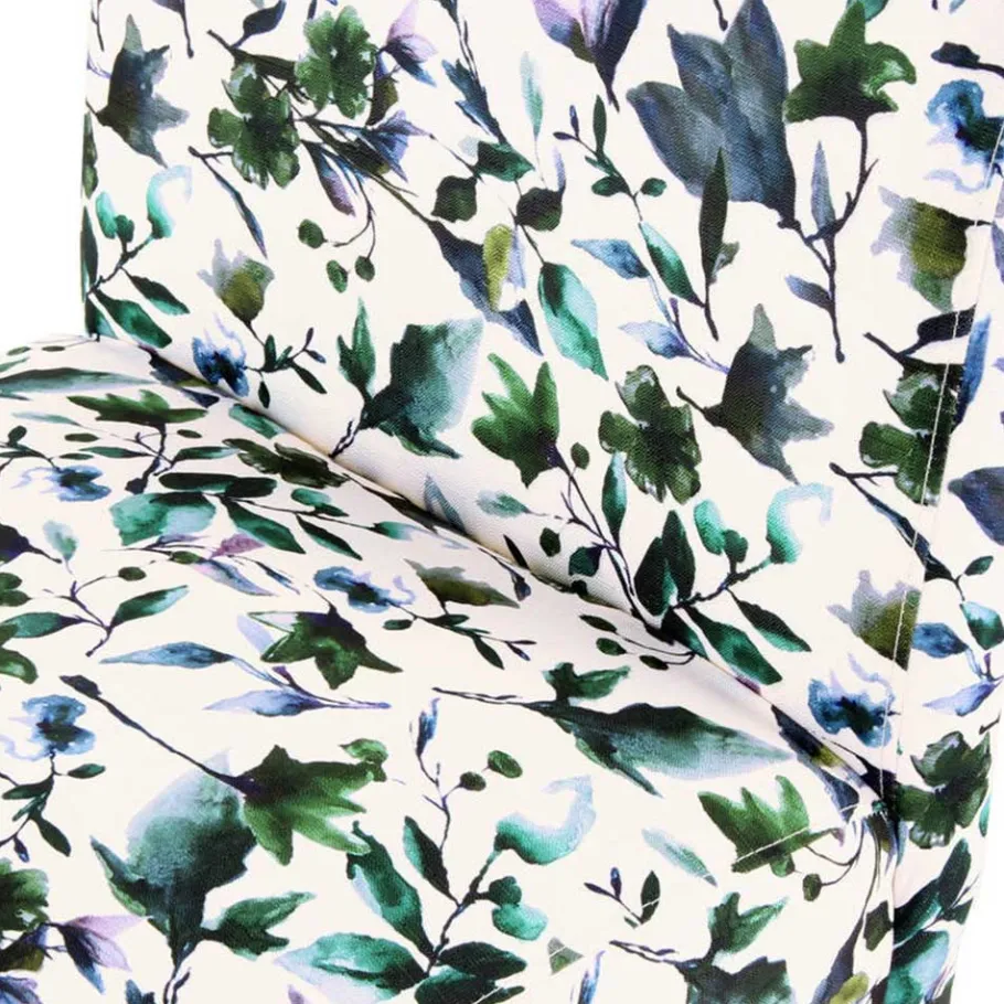 Hot Wohnen Sessel mit Blumen Muster - May