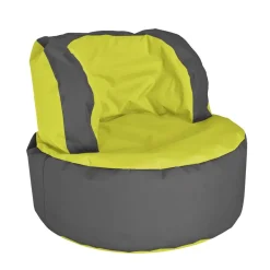 Outlet Wohnen Sessel Sitzsack Mapsy in Grün Grau